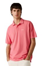 Pepe Jeans Ανδρικό Polo T-shirt PM5400087-189 Ρόζ