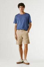 Pepe Jeans Chino Shorts Ανδρική Βερμούδα PM8000034-845 Μπέζ - Image 3