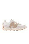 New Balance Γυναικείο Παπούτσι U327LZ Λευκό/Μπέζ