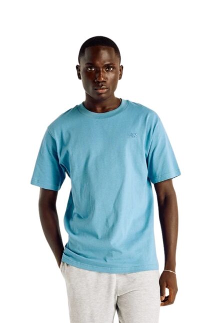 New Balance Ανδρικό T-shirt MT41533-AAY Γαλάζιο