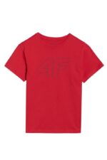 4F Παιδικό Αγόρι T-shirt 4FJWSS26TTSHM3007-62S Κόκκινο - Image 3