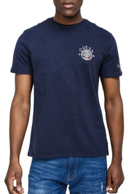 Guess Ανδρικό T-shirt M6RI10KBZV1-G7V2 Μάυρο