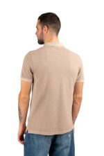 Guess Ανδρικό Polo T-shirt M2YP24KC9T1-A61L Μπεζ - Image 2