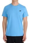 4F Ανδρικό T-shirt 4FWSS26TTSHM2669-34S Γαλάζιο