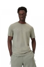 4F Ανδρικό T-shirt 4FWSS26TTSHM2661-43S Πράσινο