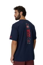 4F Ανδρικό T-shirt 4FWSS26TTSHM3334-31S Μπλε Σκούρο - Image 2