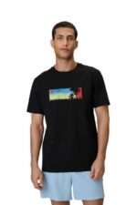 4F Ανδρικό T-shirt 4FWSS26TTSHM3335-20S Μάυρο