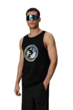 4F Ανδρικό ΑμάνικοT-shirt 4FWSS26TSLEM248-20S Μάυρο