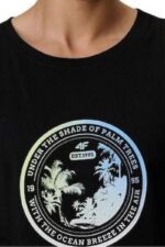 4F Ανδρικό ΑμάνικοT-shirt 4FWSS26TSLEM248-20S Μάυρο - Image 3