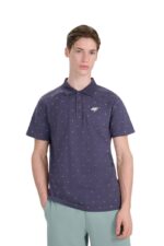 4F Ανδρικό Polo T-shirt 4FWSS26TPTSM631-31S Μπλε