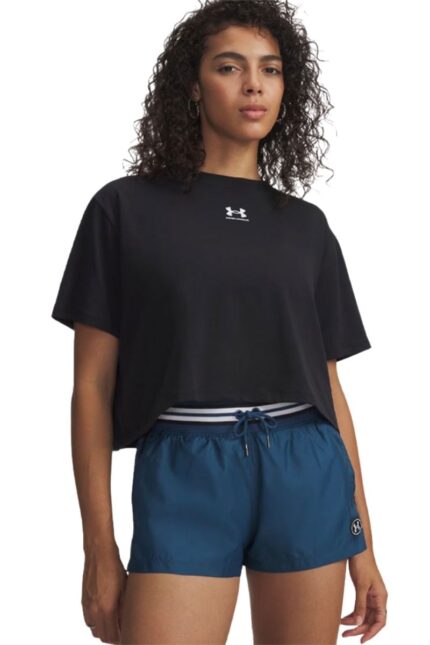 Under Armour Γυναικείο T-shirt 6011064-001 Μάυρο