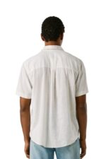 Pepe Jeans Ανδρικό Κοντομάνικο Πουκάμισο PM3091193-800 Λευκό - Image 2