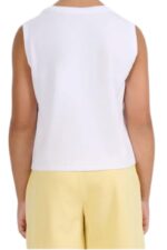 4F Παιδικό Κορίτσι Αμάνικο Τ-shirt 4FJWSS26TSLEF263-10S Λευκό - Image 2