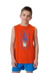4F Παιδικό Αγόρι Αμάνικο T-shirt 4FJWSS26TSLEM294-62S Πορτοκαλί