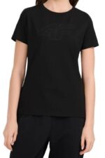 4F Γυναικείο T-shirt 4FWMM00TTSHF3309-20S Μάυρο