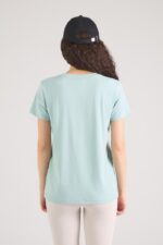 Under Armour Γυναικείο T-Shirt 1383648-477 Γαλαζοπράσινο - Image 4