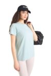 Under Armour Γυναικείο T-Shirt 1383648-477 Γαλαζοπράσινο